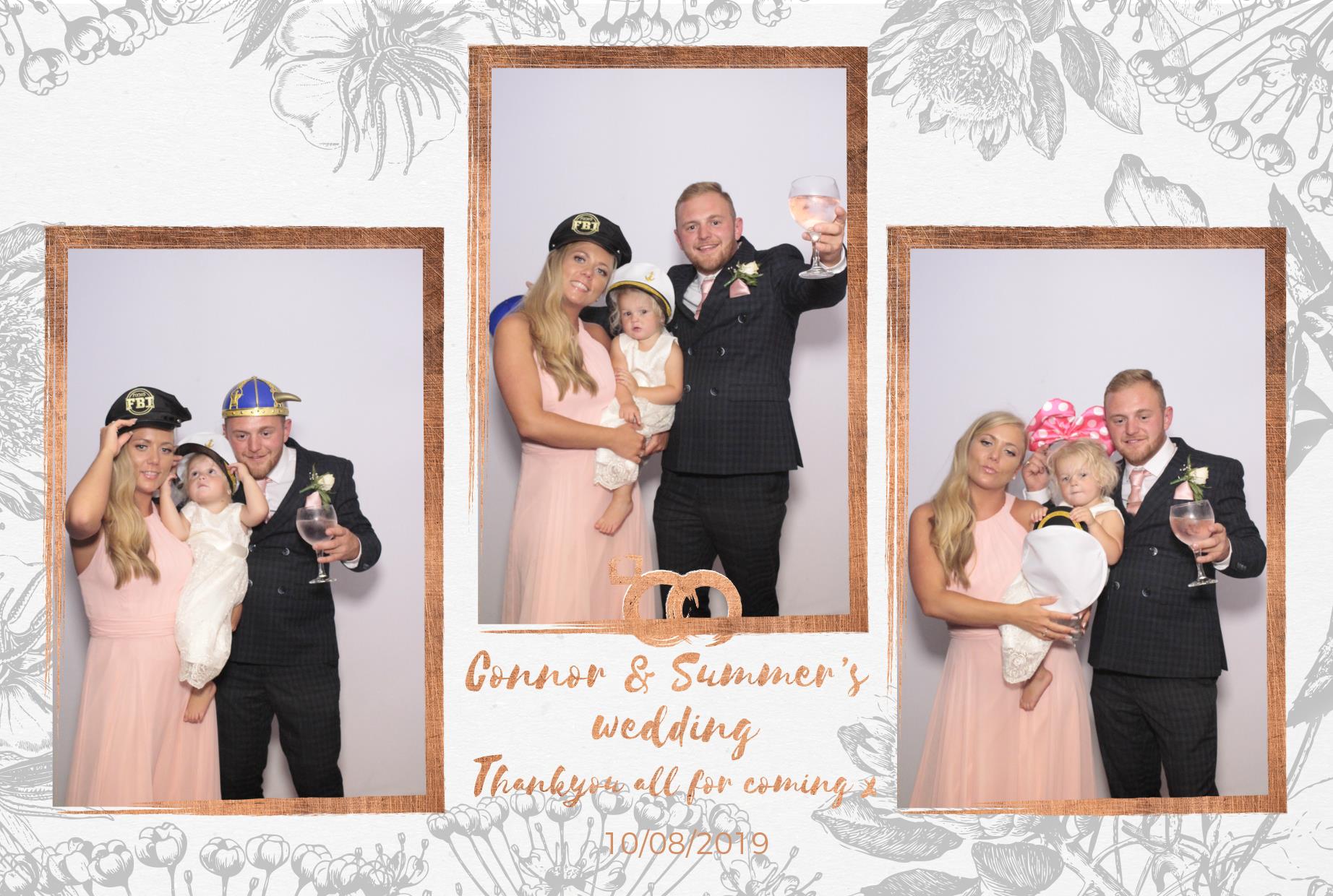 Connor and Summer’s Wedding | View more photos from the event at gallery.myphotoboothexperience.co.uk/u/MyPhotoBoothExperienceLtd/Connor-and-Summer’s-Wedding